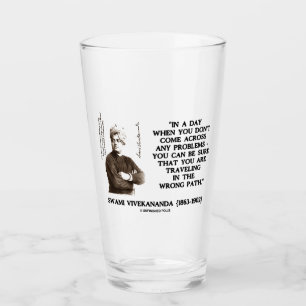 Swami Vivekananda auf dem falschen Weg Glas