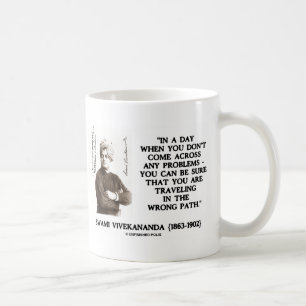 Swami Vivekananda, der in falschen Weg reist Kaffeetasse