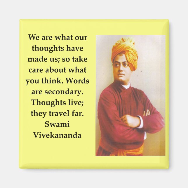 Swami Vivekananda Magnet (Vorne)