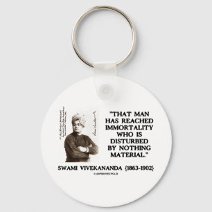 Swami Vivekananda Man erreichte Unsterblichkeit Schlüsselanhänger