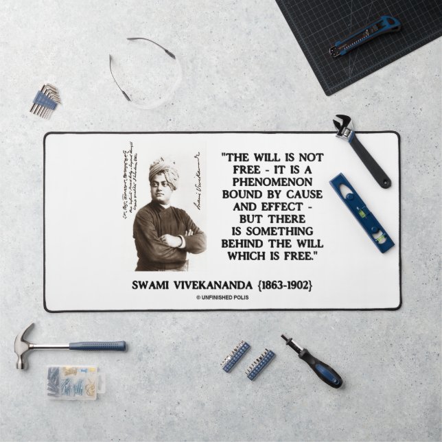 Swami Vivekananda N'Est Pas Libre De Cause Effet (Poste de travail)