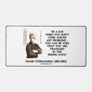 Swami Vivekananda Voyageant Sur Un Mauvais Chemin