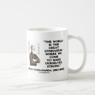 Swami Vivekananda World Great Gymnasium Strong Kaffeetasse