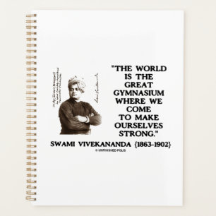 Swami Vivekananda World Great Gymnasium Strong Qte Planer
