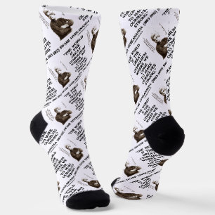Swami Vivekananda World Great Gymnasium Strong Qte Socken