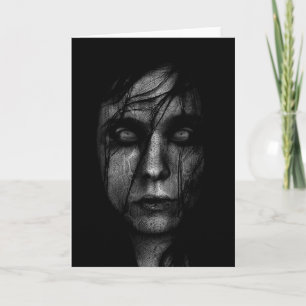 Swamp Demon Greeting Card Karte