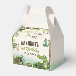 Swamp Reptile 1. Geburtstag Party Geschenkschachtel