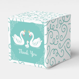 Swan Baby Shower Geschenkschachtel