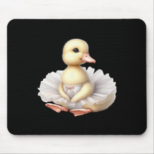Swan Ballerina Duck Ballet Mousepad