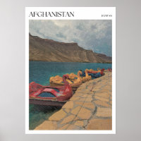 Swan Boats Band e Amir Blue Lake Afghanistan