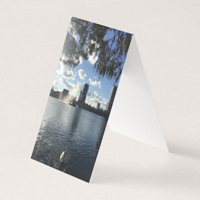 Swan Business Card Visitenkarten (Vorderseite)