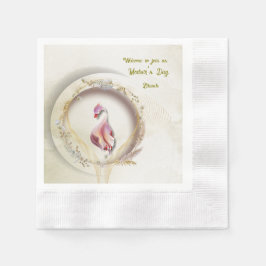 Swan chic MOTHER Party Serviette