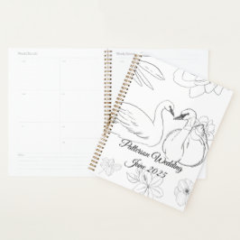 Swan et Wedding planner botanique