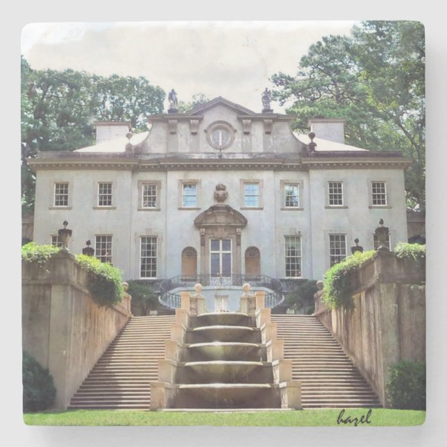 Swan House Atlanta, Swan House Steinuntersetzer (Vorderseite)