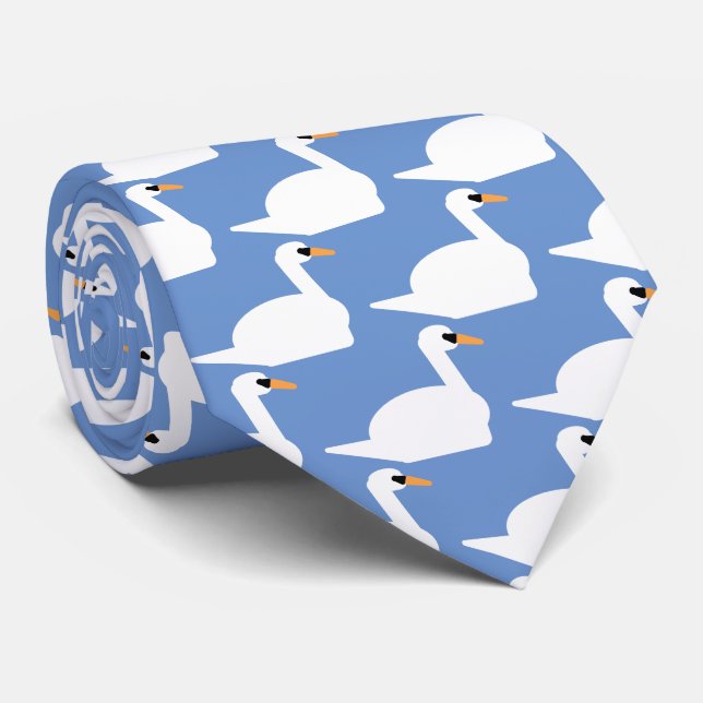 Swan-Krawatte Krawatte (Gerollt)