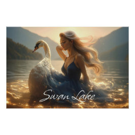 SWAN LAKE - BALLET & DANCE -  POSTER