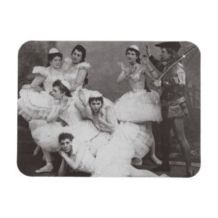 Swan Lake, Mariinsky Theater, 1895 (b/w Foto) Magnet
