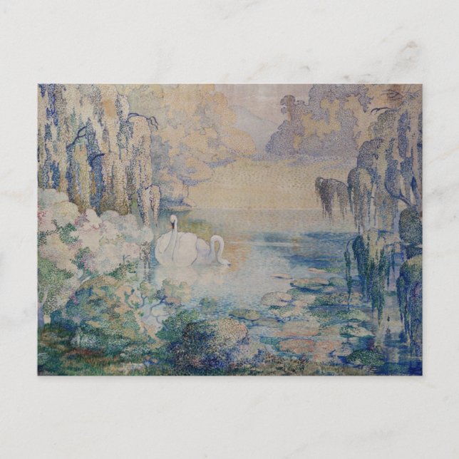 Swan Lake Postkarte (Vorderseite)