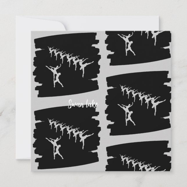 Swan Lake Save The Date (Vorderseite)