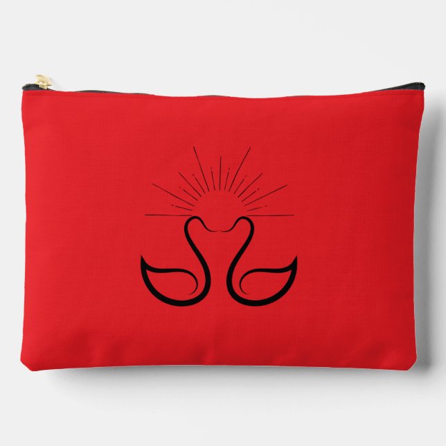 Swan Large Accessory Pouch Zubehörtasche (Vorderseite)