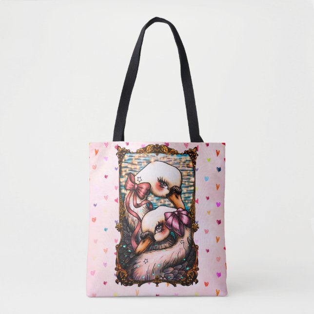 Swan lovers tasche (Vorderseite)