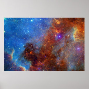 Swan Nebula Print Poster