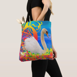 Swan Nest Tote Bag Tasche