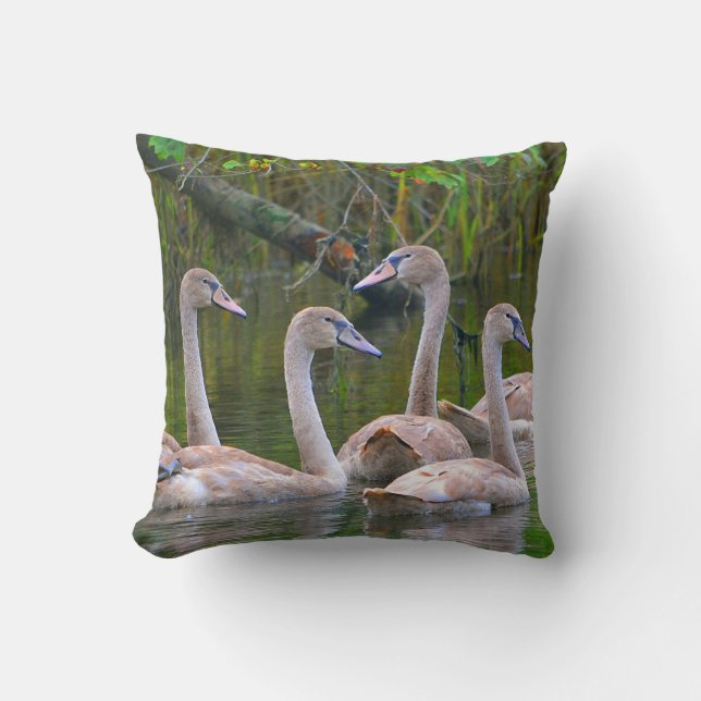 Swan Pillow Kissen (Vorderseite)