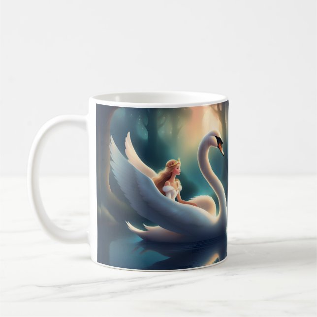 Swan princess mug (Gauche)