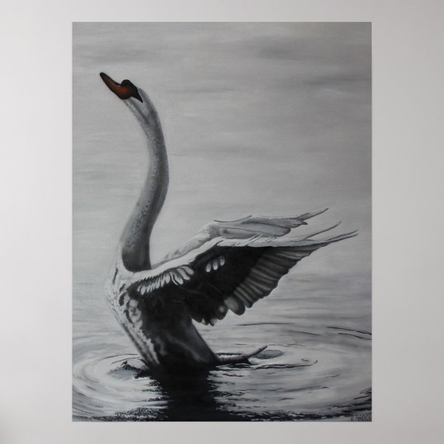 Swan (Right side) Poster (Vorne)