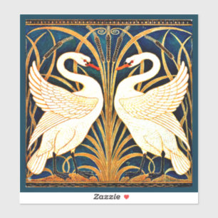 Swan, Rush und Iris, Aufkleber