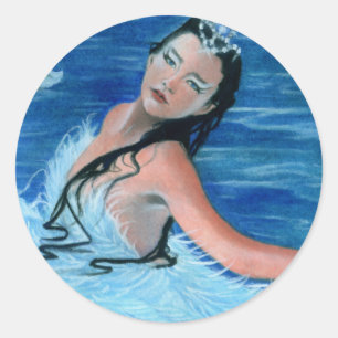 Swan See-Prinzessin Sticker