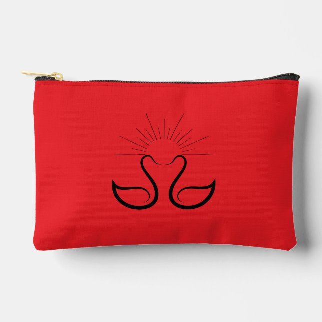 Swan Small Accessory Pouch Zubehörtasche (Vorderseite)