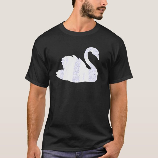 Swan Vogel T Shirt (Vorderseite)