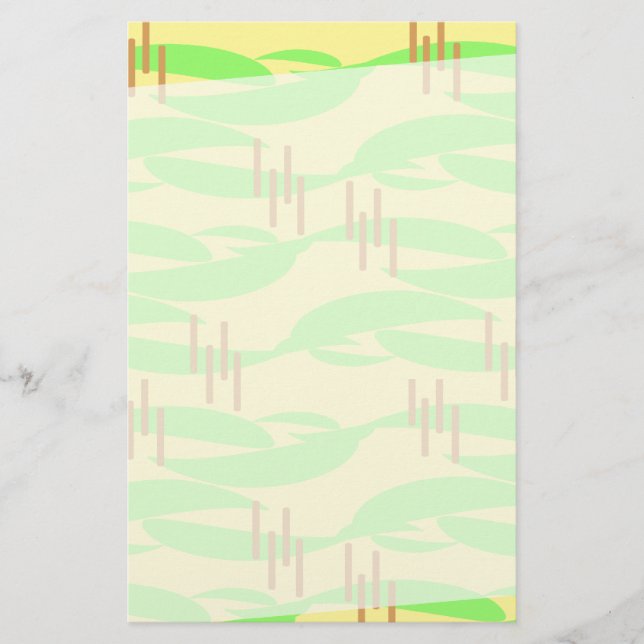 Swanky Sixties Style Briefpapier (Vorderseite)