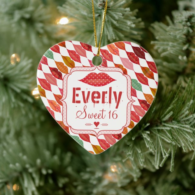 Swanky Sweet 16 Weihnachtsschmuck (Baum)