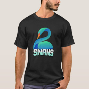 Swans Fan Animal Wildlife Team Support T-Shirt