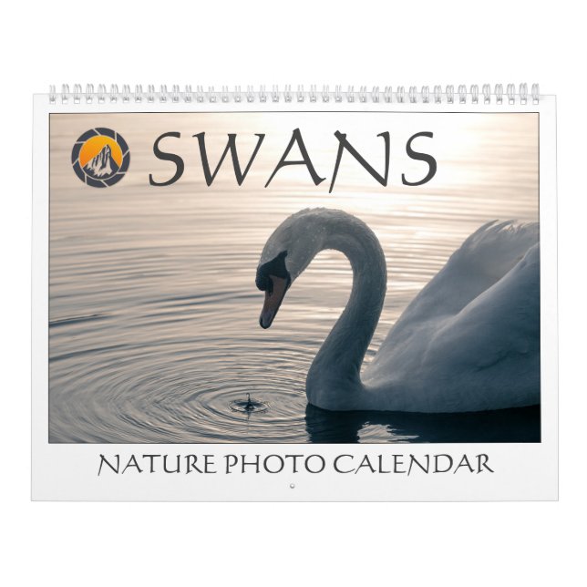 Swans Nature Fotos 2026 Kalender (Titelbild)