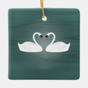Swans Ornament