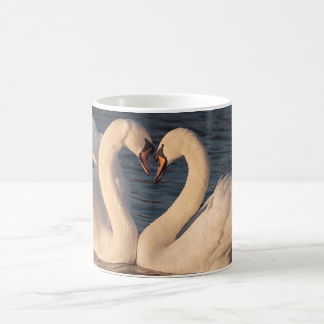 Swans White Coffee Tasse (Mittel)