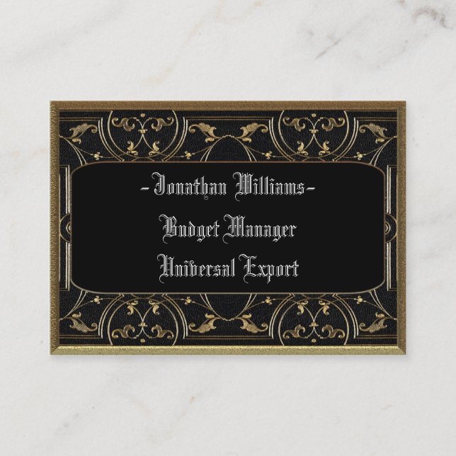 Swanton Visitenkarte (Vorderseite)