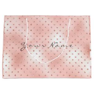 Swarovski Kristalle Rose Gold Blush Metallic Gesch Große Geschenktüte