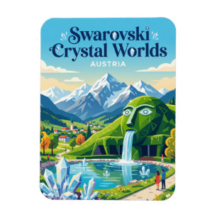 Swarovski Kristallwelten Österreich Magnet