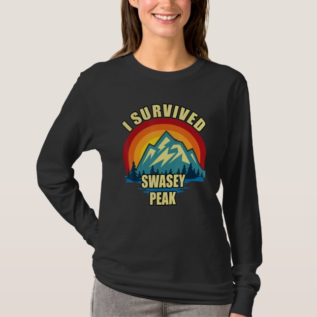 Swasey Peak Wandern Bergsteigen T-Shirt (Vorderseite)