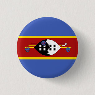 Swasifahne, Flagge von Eswatini Button
