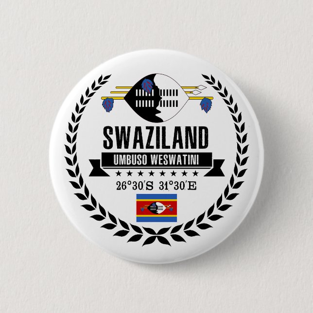 Swasiland Button (Vorderseite)