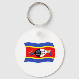 Swasiland Flag Schlüsselanhänger