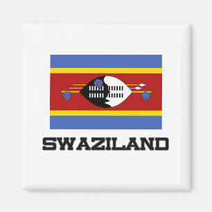 Swasiland-Flagge Magnet