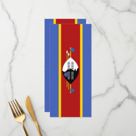 Swasiland Menükarte