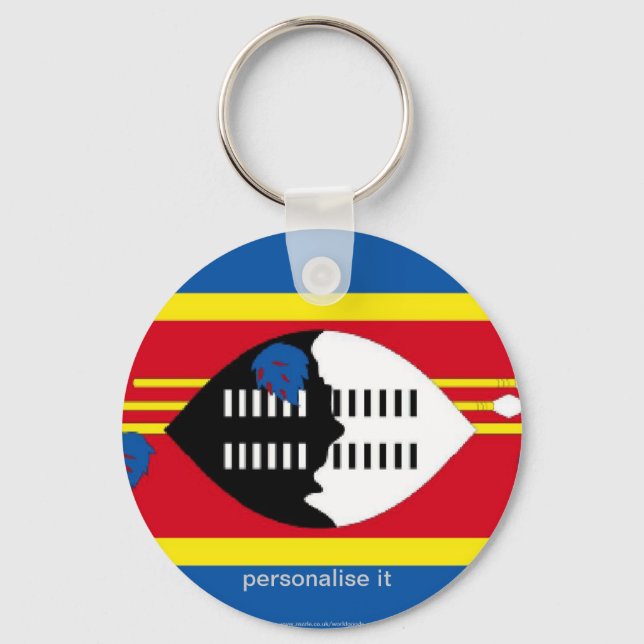 Swasiland-Schlüsselanhänger Schlüsselanhänger (Vorderseite)